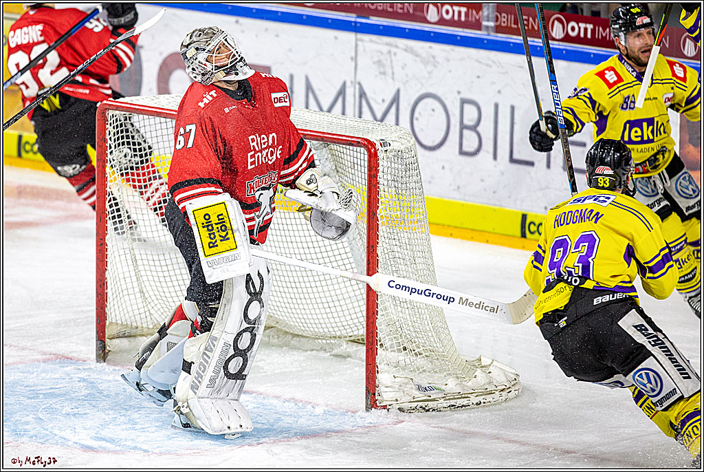 DEL;  Koelner Haie - Krefeld Pinguine; Koeln, 06.01.2020